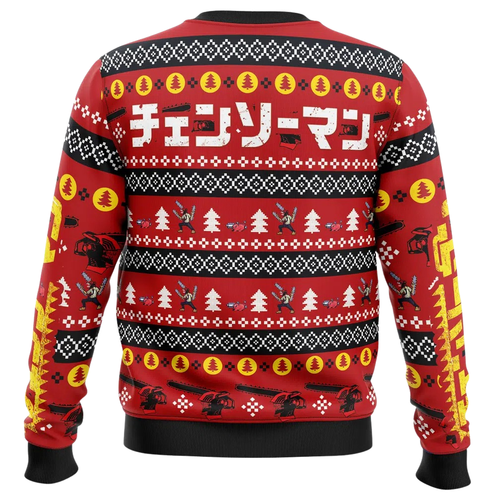 Chainsaw Man Christmas Dream Christmas Sweatshirt