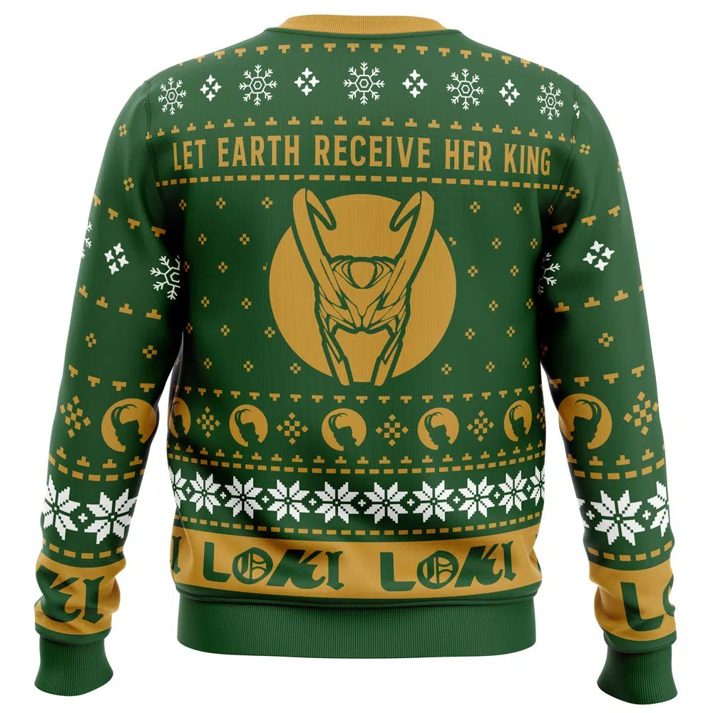 Marvel Comics Loki Christmas Sweatshirt