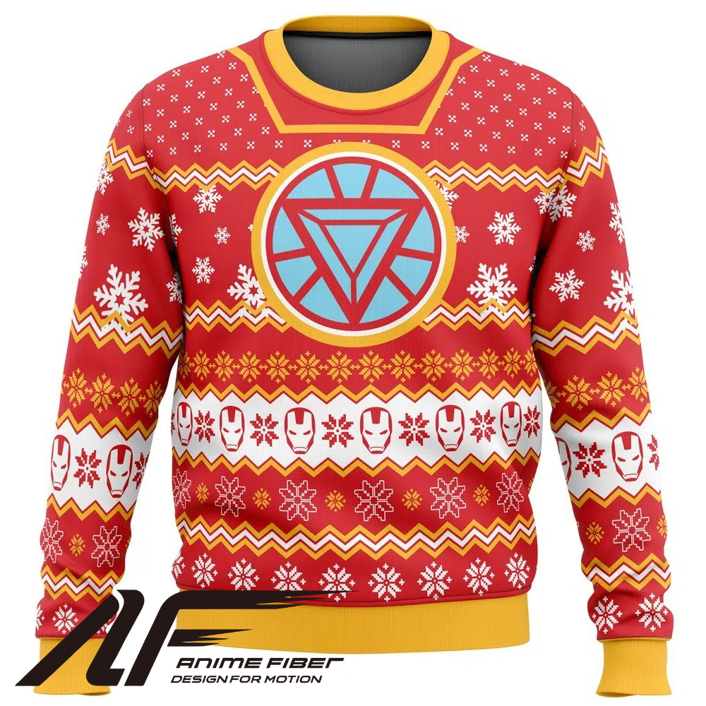 Iron Man Arc Reactor Christmas Sweatshirt