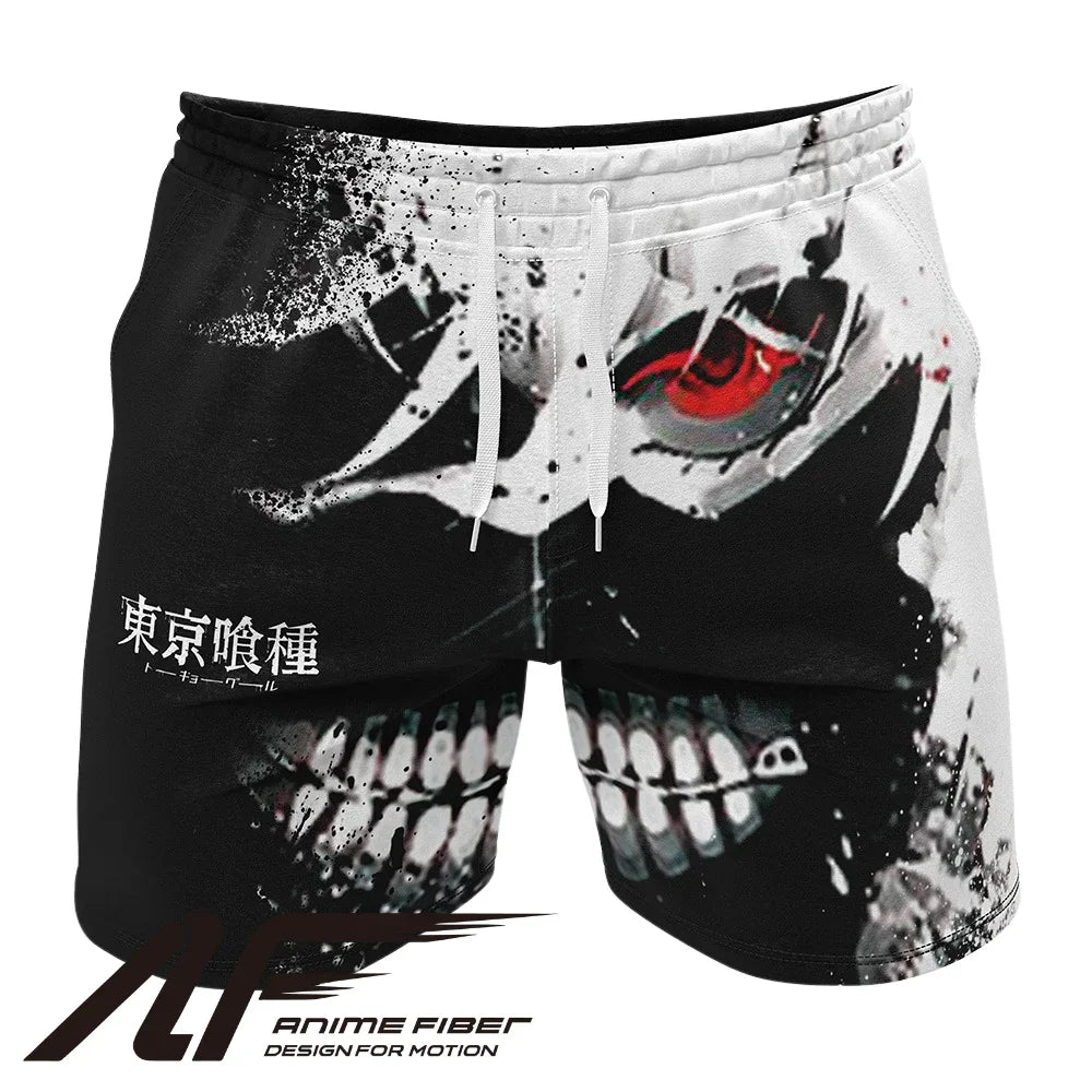 Tokyo Ghoul Ken Kaneki Gym Shorts
