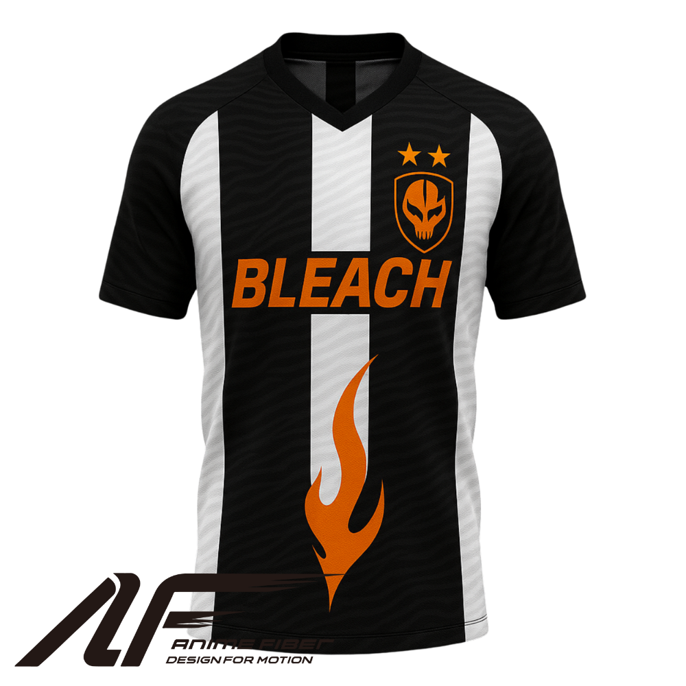 Bleach X Juventus Jersey | Bleach Anime Jersey