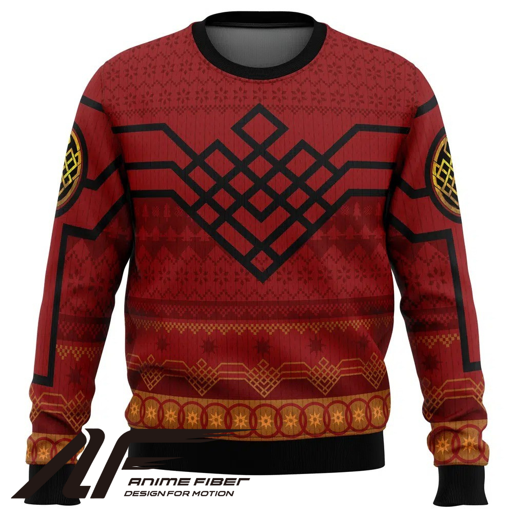 Marvel Ten Golden Rings Shang-Chi Christmas Sweatshirt