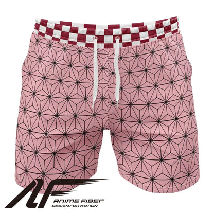 Demon Slayer Nezuko Kamado V2 Gym Shorts