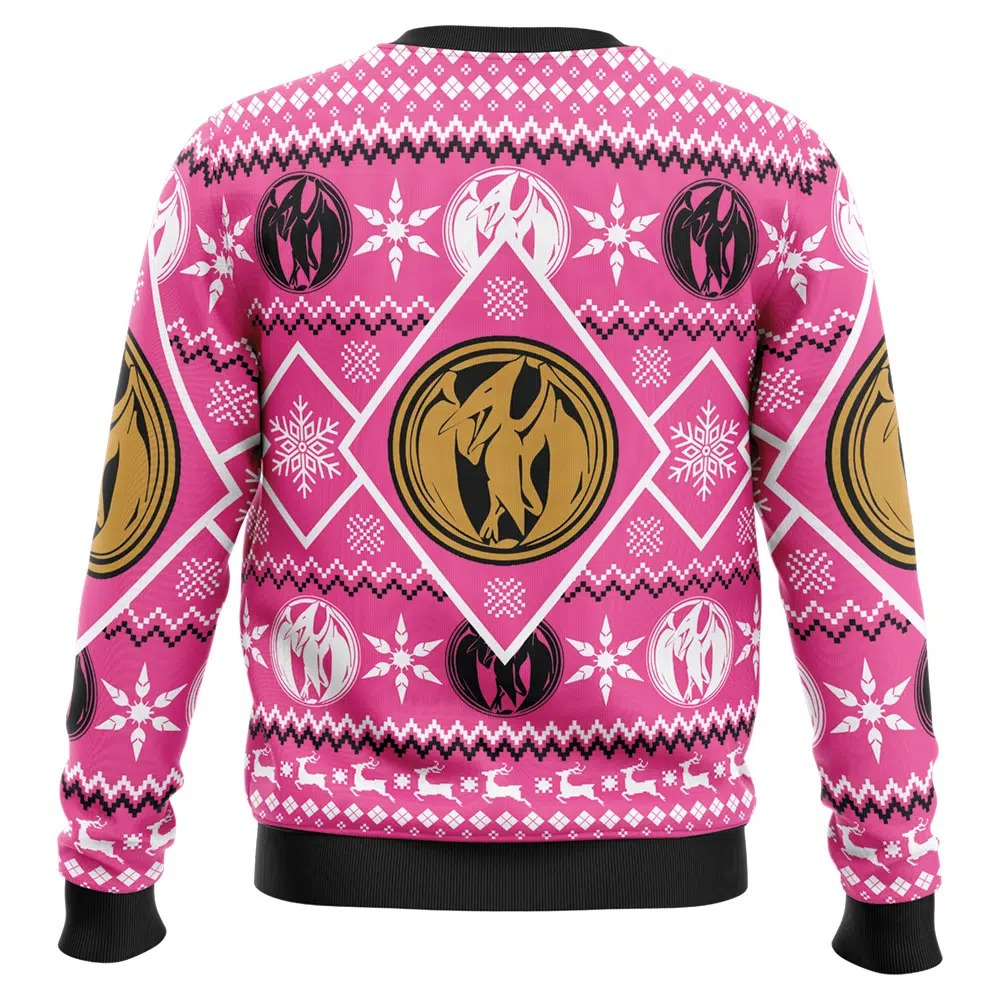 Power Rangers Pink Ranger Christmas Sweatshirt