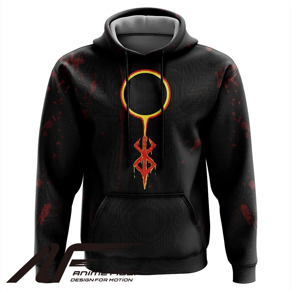 Brand of Sacrifice Berserk Hoodie - ANIME FIBER