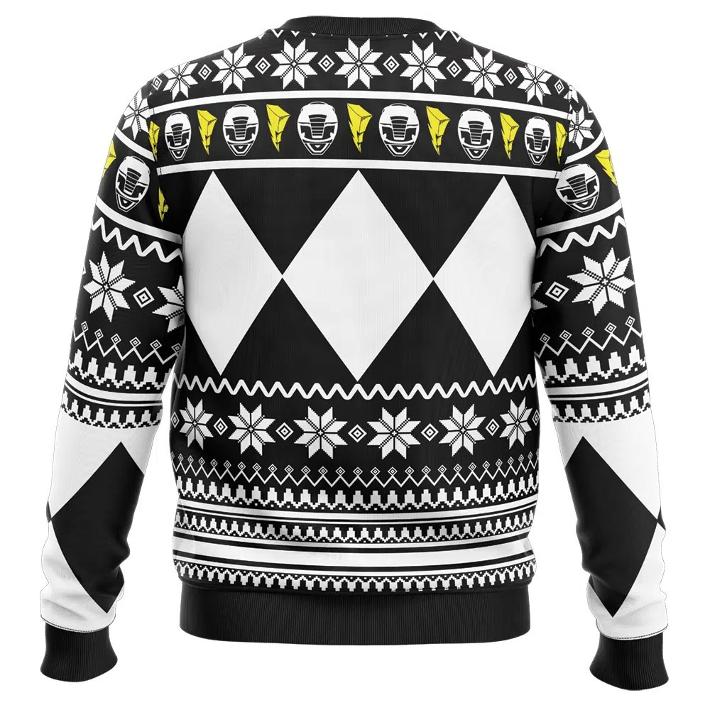 Power Rangers Black Ranger Christmas Sweatshirt