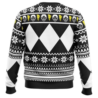 Power Rangers Black Ranger Christmas Sweatshirt
