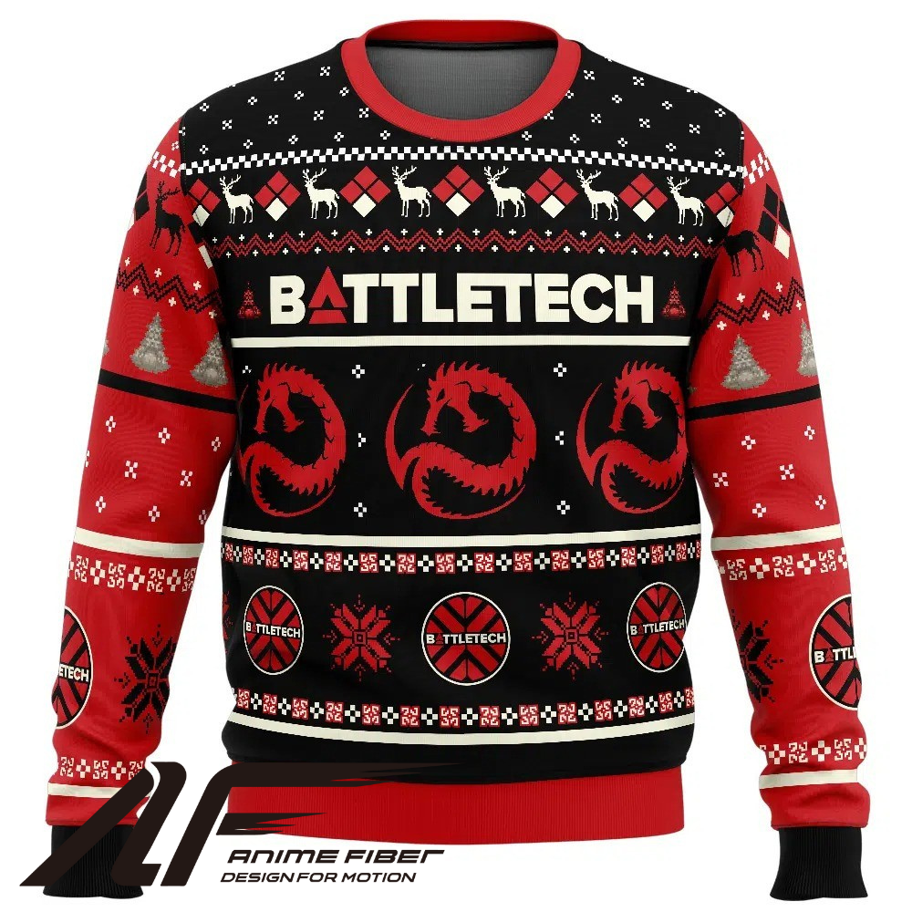 Battletech Draconis Christmas Sweatshirt