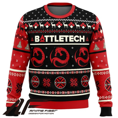 Battletech Draconis Christmas Sweatshirt