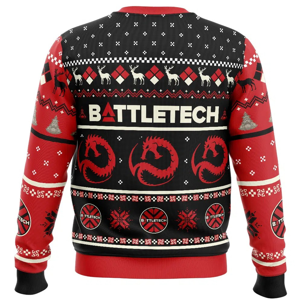 Battletech Draconis Christmas Sweatshirt