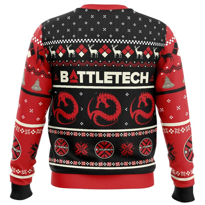 Battletech Draconis Christmas Sweatshirt