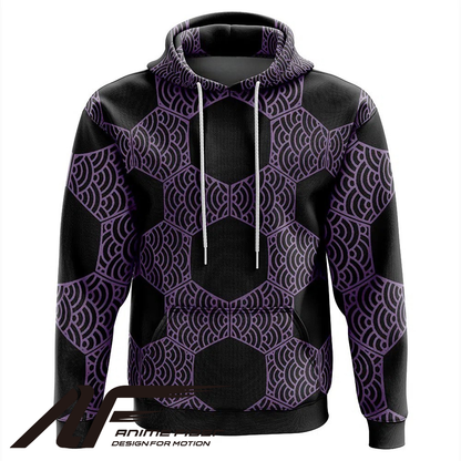 Demon Slayer Kokushibo Hoodie - ANIME FIBER