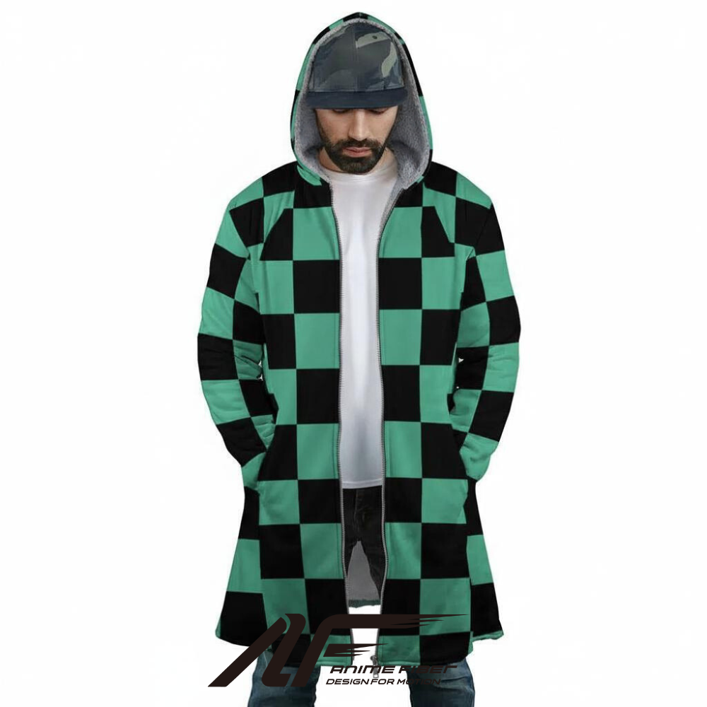 Demon Slayer Tanjiro Kamado Anime Hoodie Coat | Dream Cloak