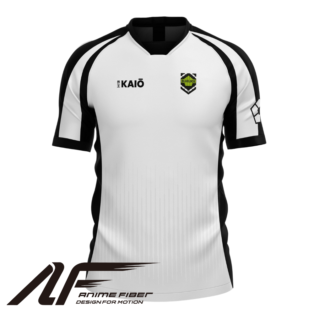 White Team Soccer Jersey | Blue Lock Anime Streetwear