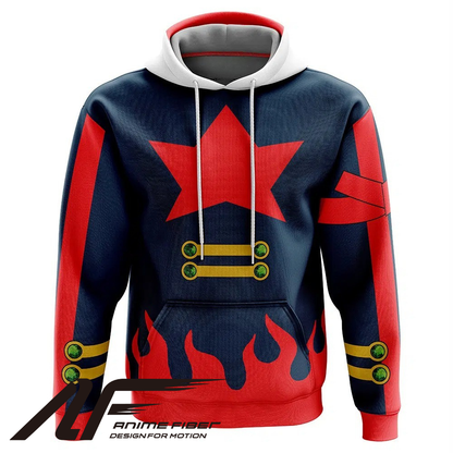 Tengen Toppa Gurren Lagann Simon Coat Hoodie - ANIME FIBER