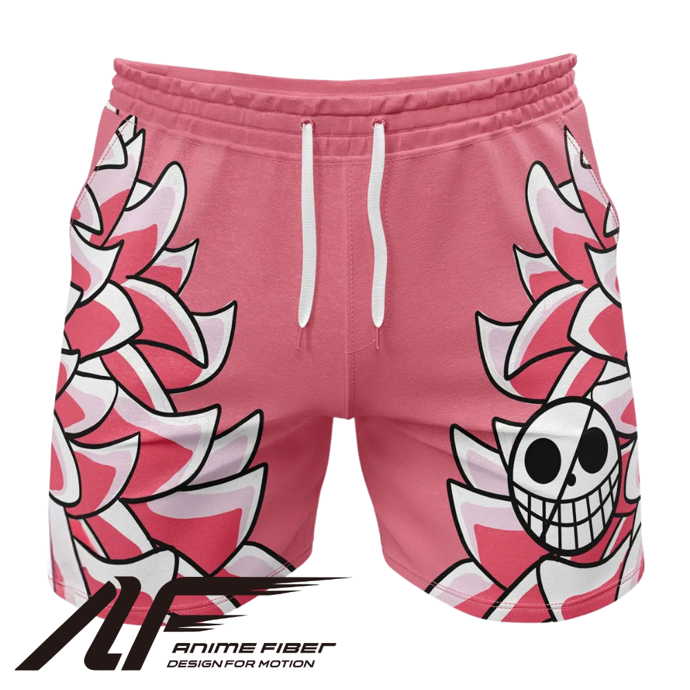 One Piece Doflamingo Gym Shorts