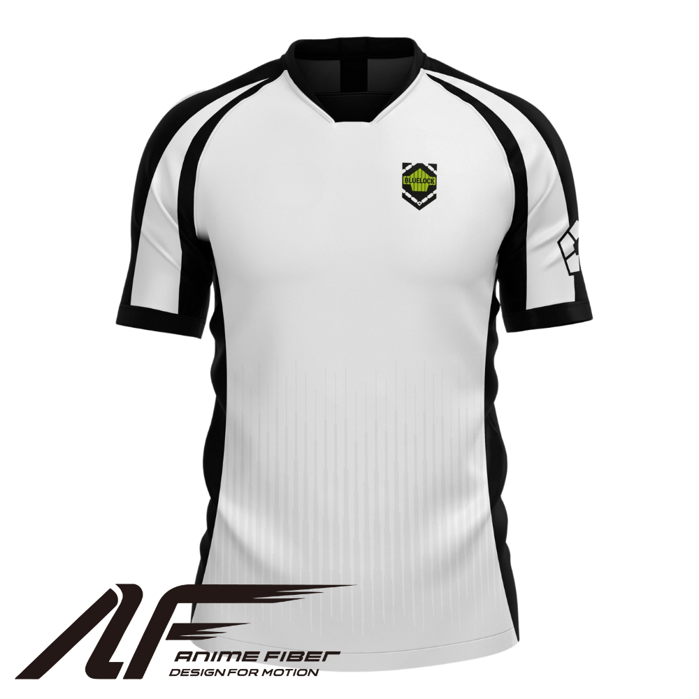 White Team Soccer Jersey | Blue Lock Anime Jersey