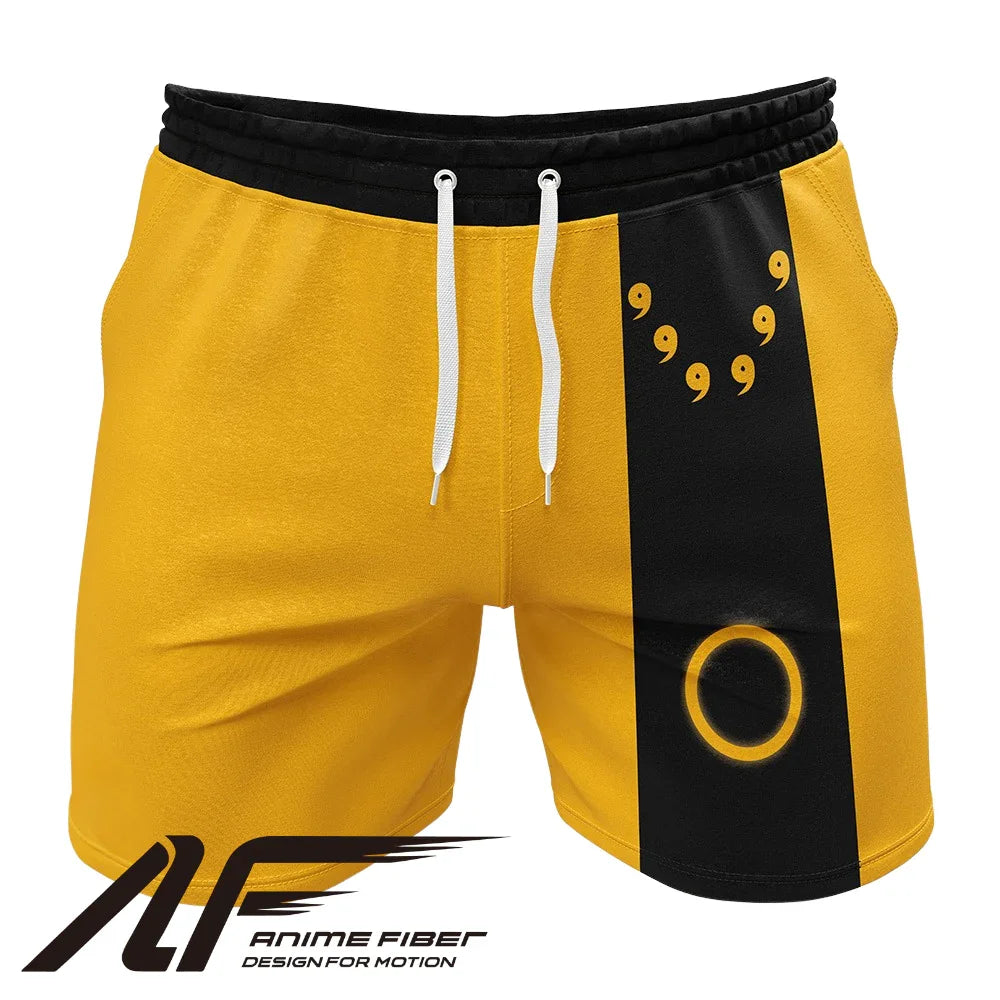 Naruto Shippuden Six Paths Sage Mode Gym Shorts