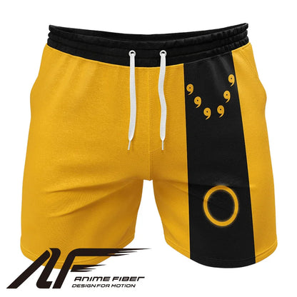 Naruto Shippuden Six Paths Sage Mode Gym Shorts