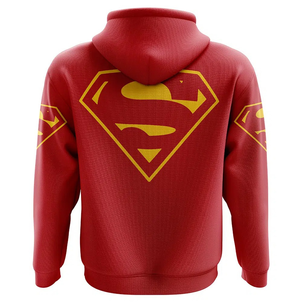 DC Comics Superman Hoodie - ANIME FIBER