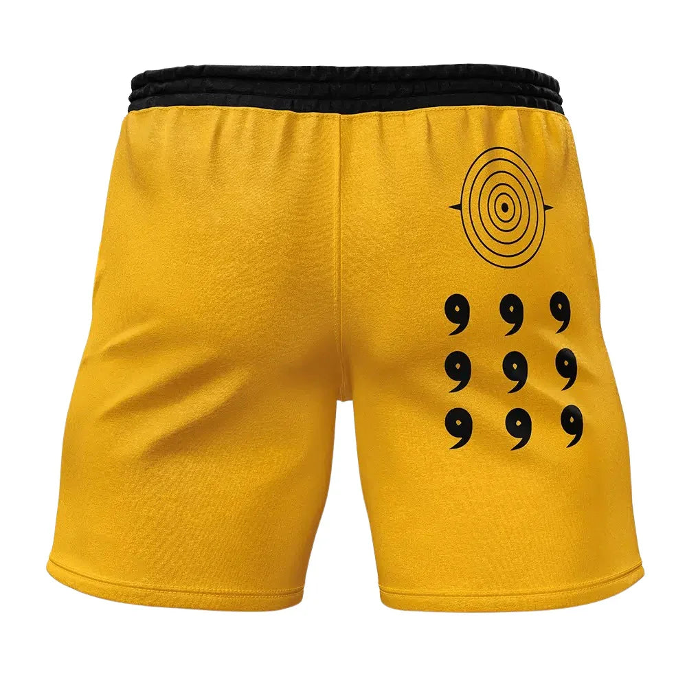 Naruto Shippuden Six Paths Sage Mode Gym Shorts