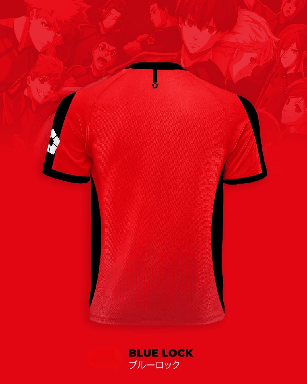 Red Team Soccer Jersey | Blue Lock Anime Jersey
