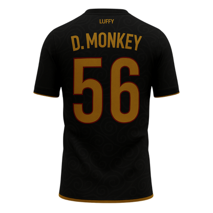 Straw Hat Pirates X Barcelona Jersey | One Piece Anime Jersey