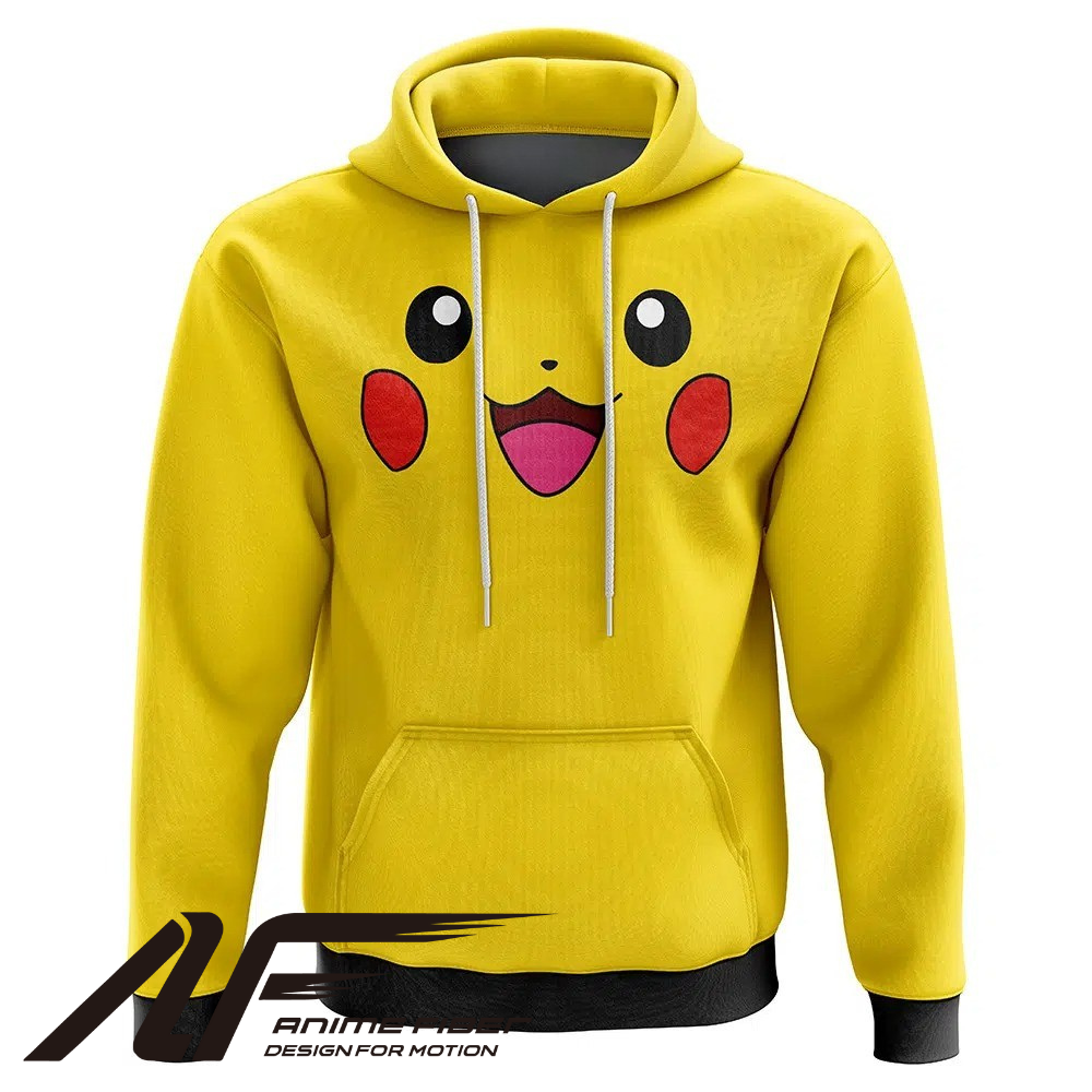 Pokemon Pikachu Hoodie - ANIME FIBER