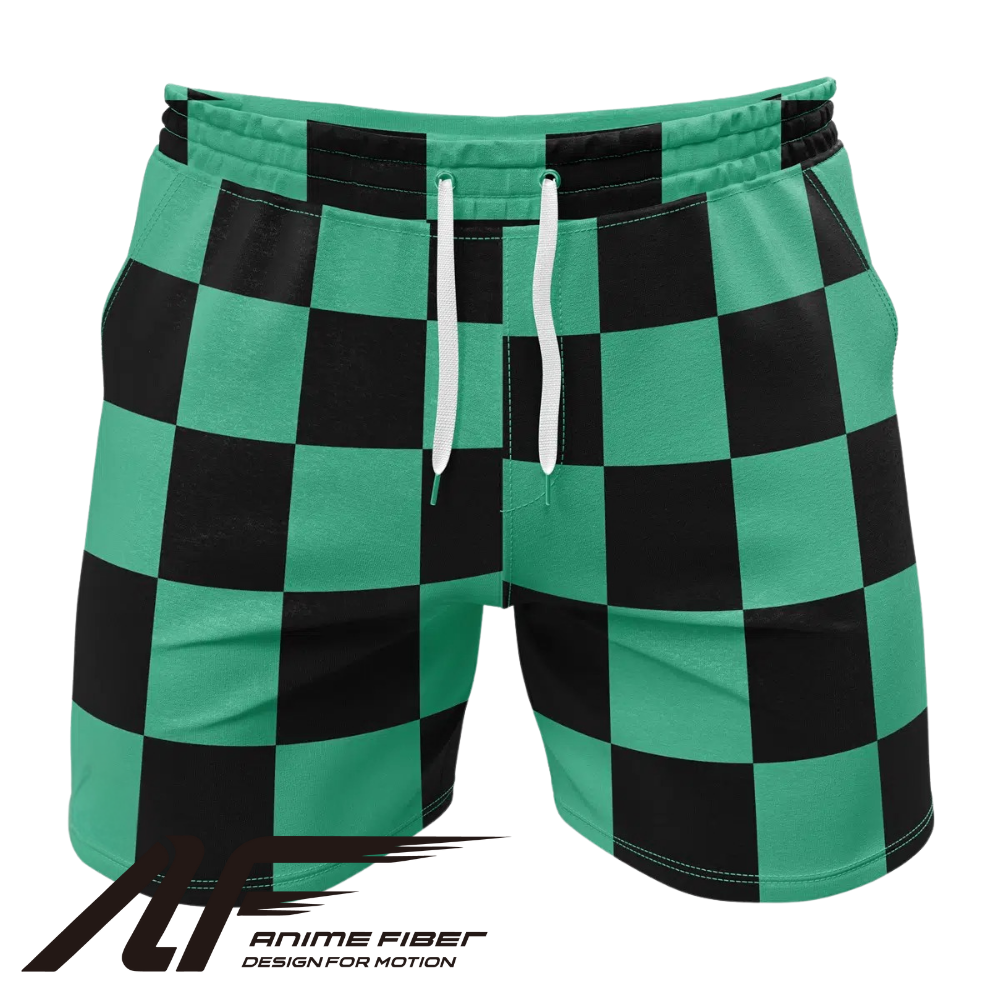 Demon Slayer Tanjiro Kamado Gym Shorts