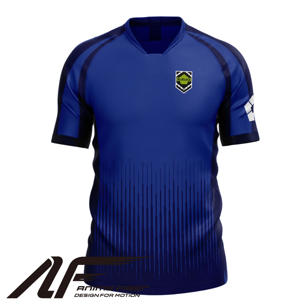 Blue Team Soccer Jersey | Blue Lock Anime Jersey