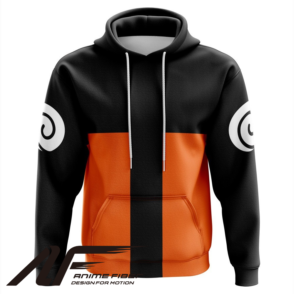 Naruto Shippuden Uzumaki V2 Hoodie - ANIME FIBER