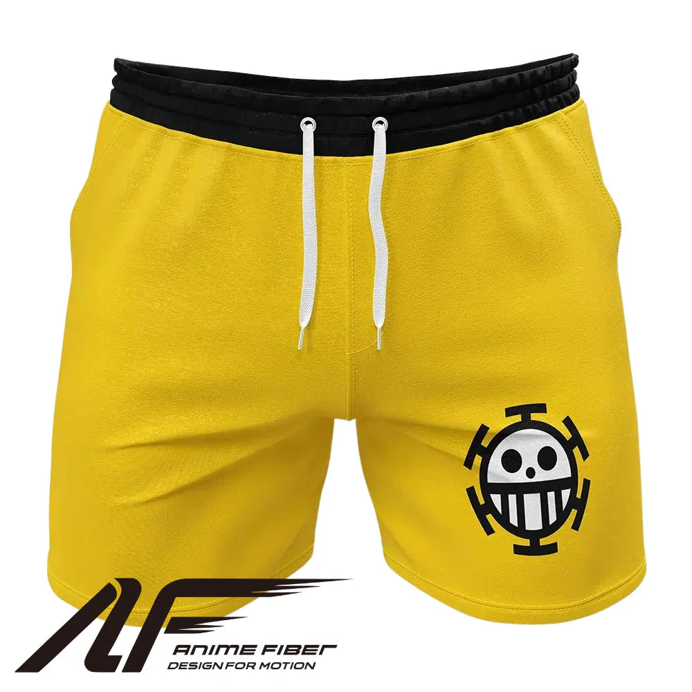 One Piece Trafalgar D. Water Law Gym Shorts