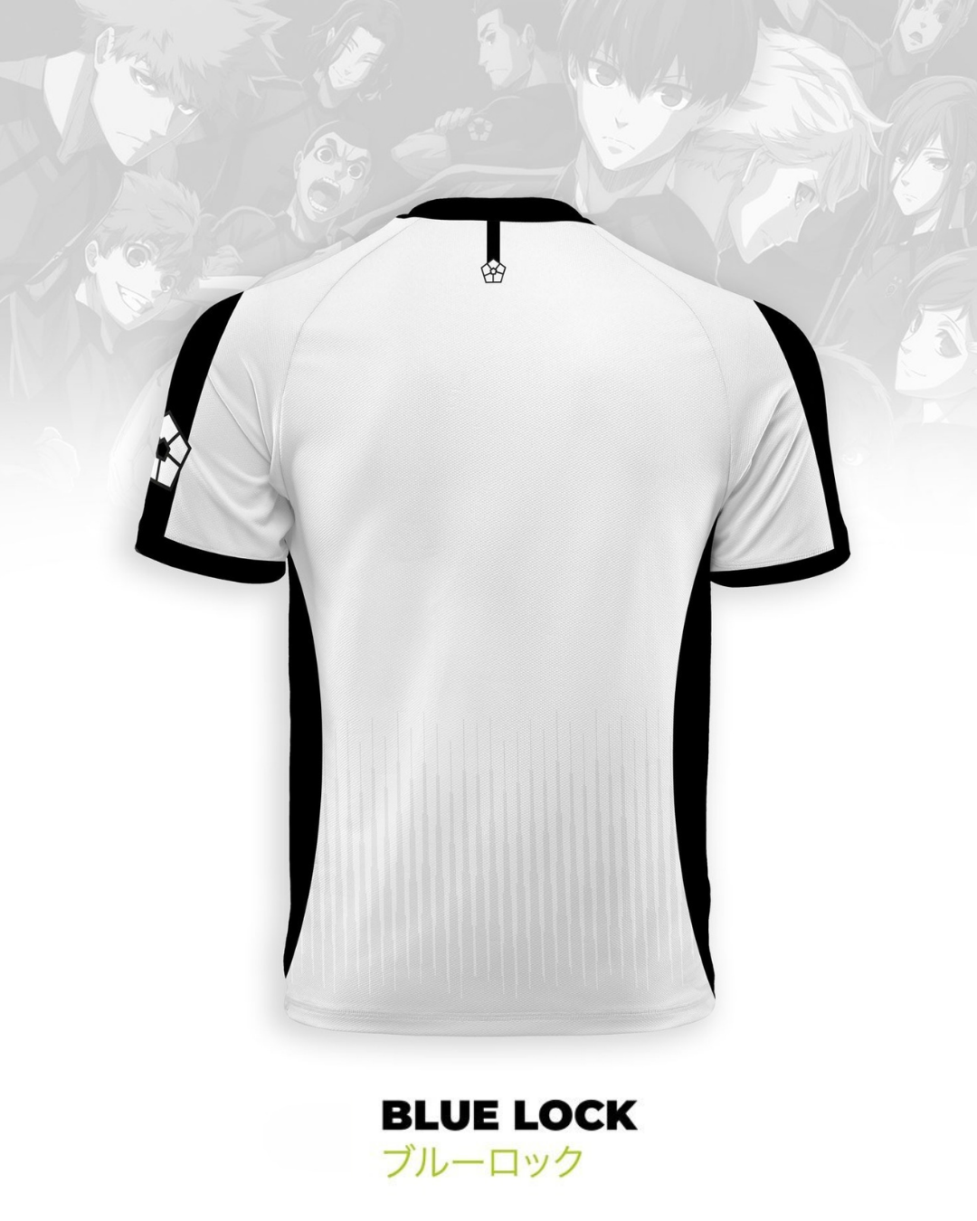 White Team Soccer Jersey | Blue Lock Anime Jersey