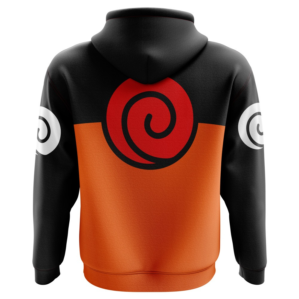 Naruto Shippuden Uzumaki V2 Hoodie - ANIME FIBER