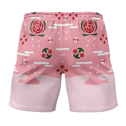 Bleach Shunsui Kyoraku Gym Shorts