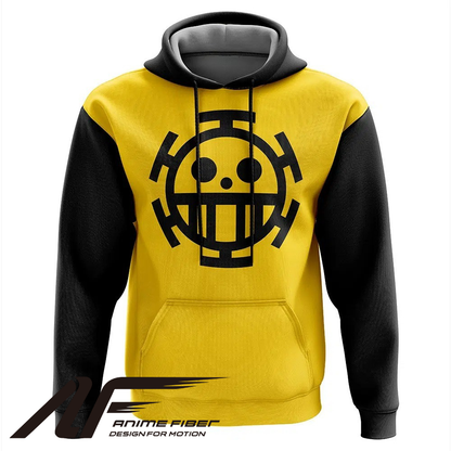 One Piece Trafalgar Law Hoodie - ANIME FIBER