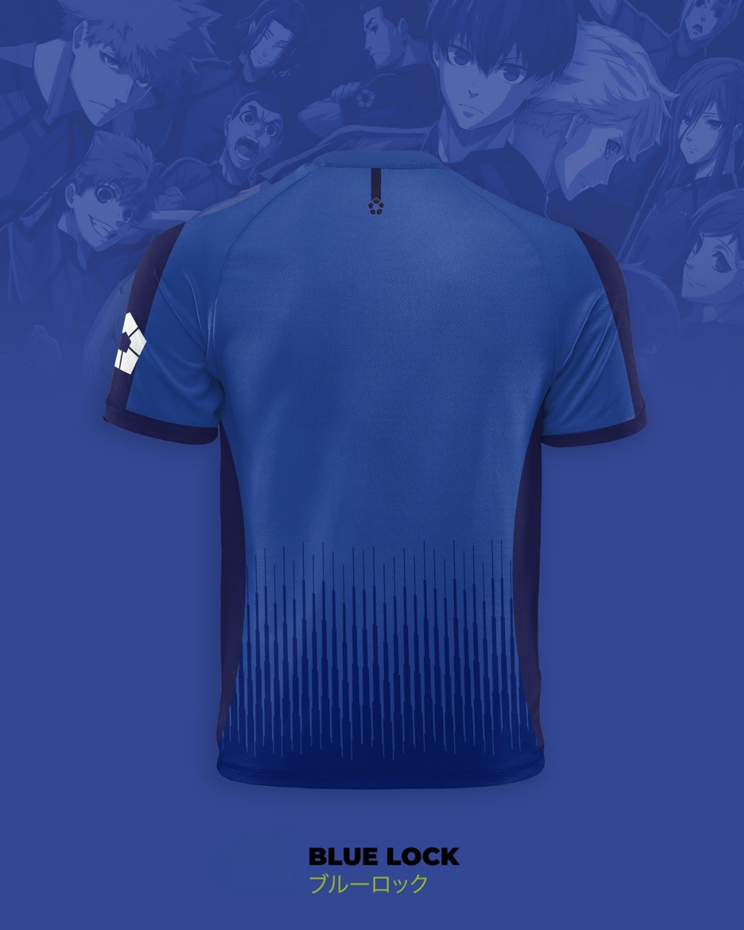 Blue Team Soccer Jersey | Blue Lock Anime Jersey