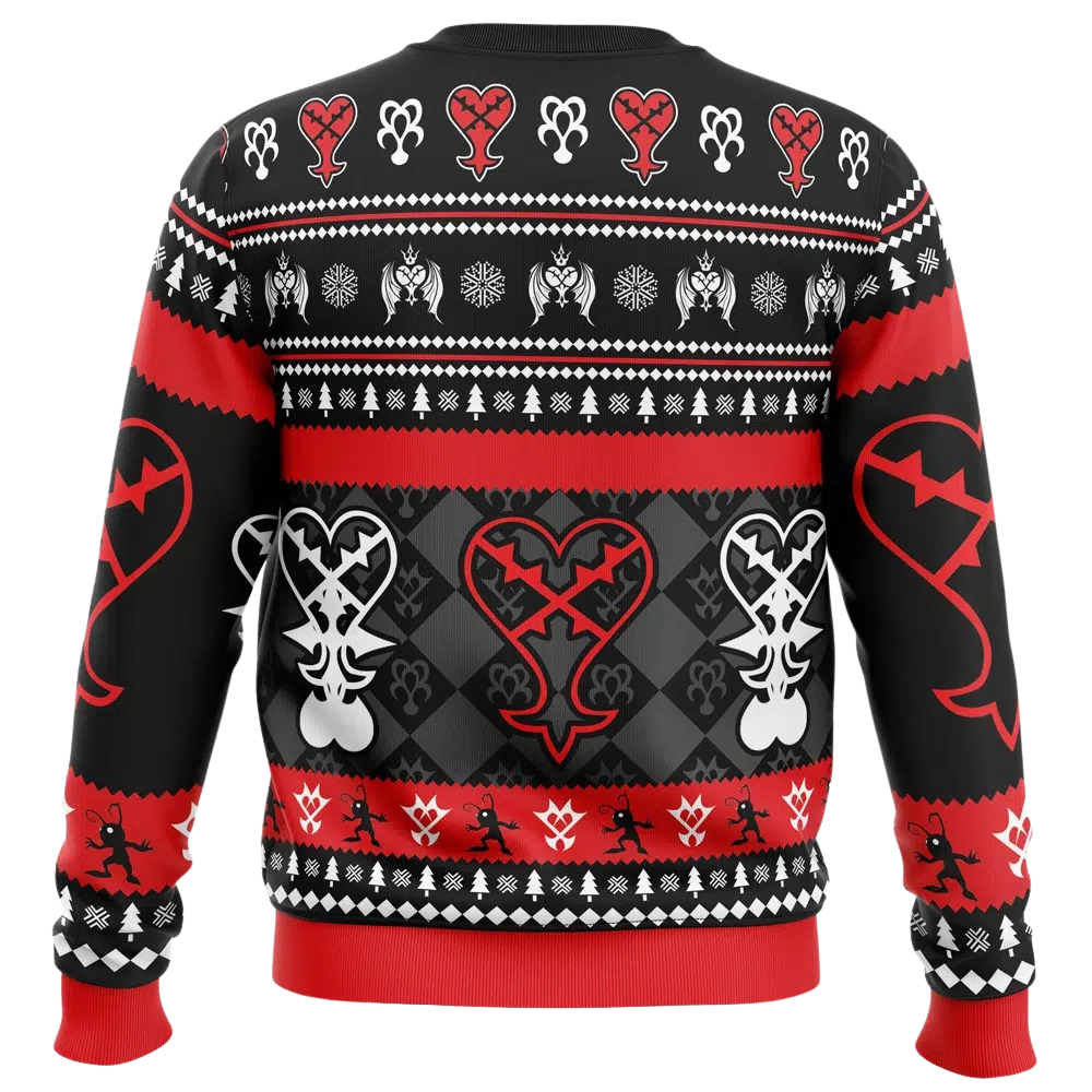 Kingdom Hearts Heartless Christmas Christmas Sweatshirt