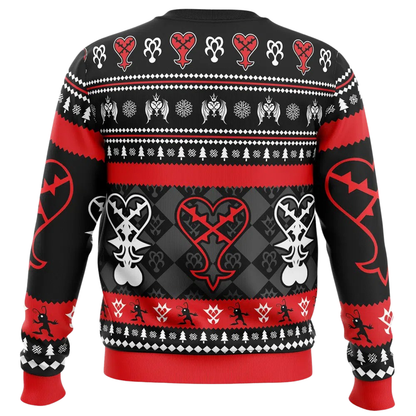 Kingdom Hearts Heartless Christmas Christmas Sweatshirt