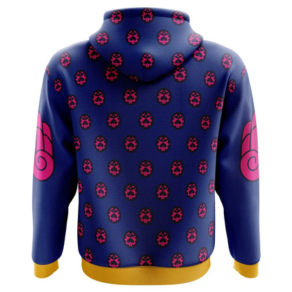 Jojo's Bizarre Adventure Giorno Giovanna Manga Pattern Hoodie