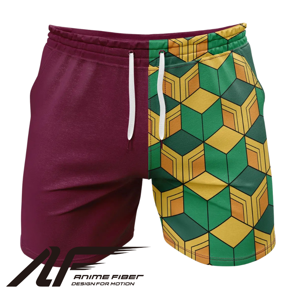 Demon Slayer Giyu Tomioka Gym Shorts