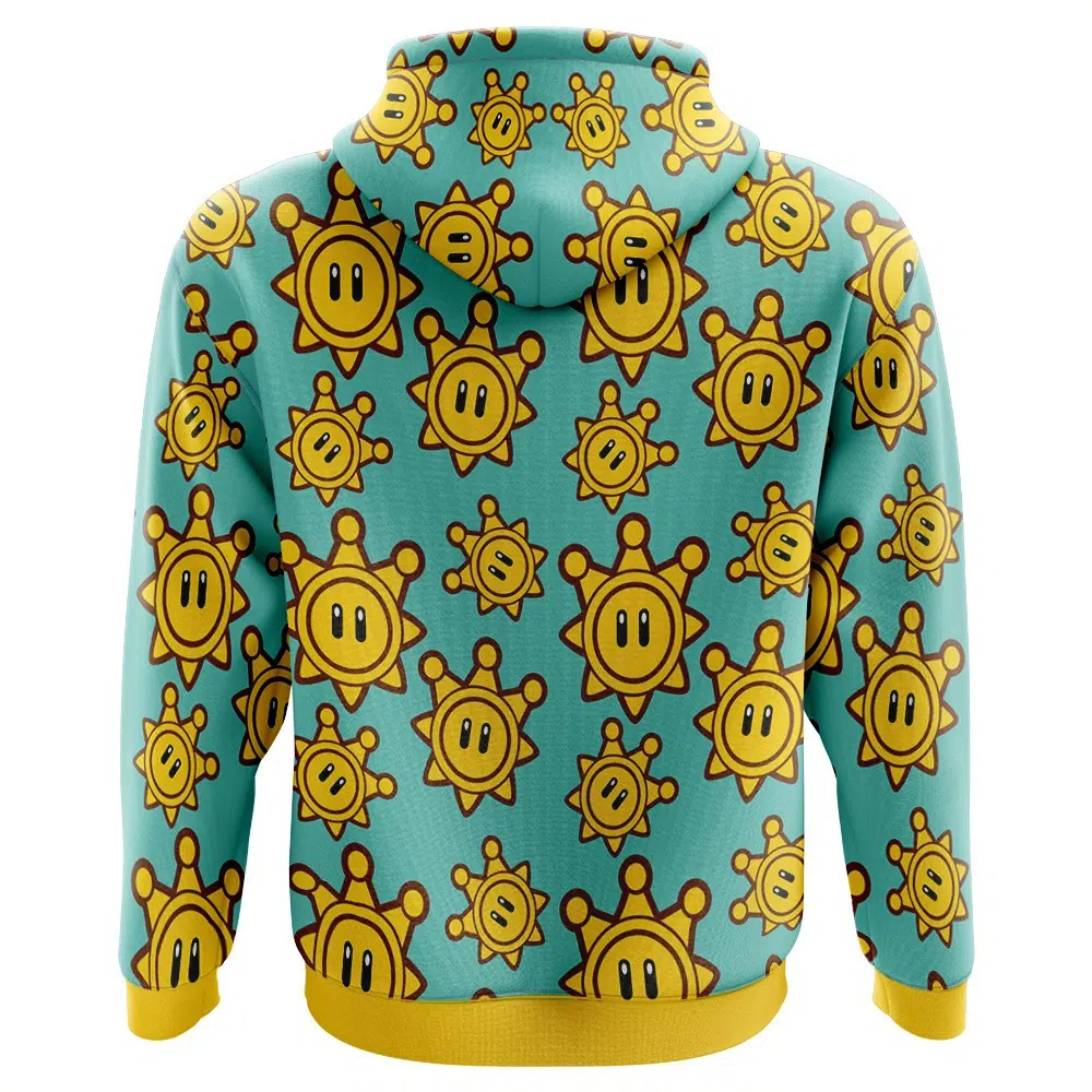 Super Mario Bros Shine Sprites Hoodie