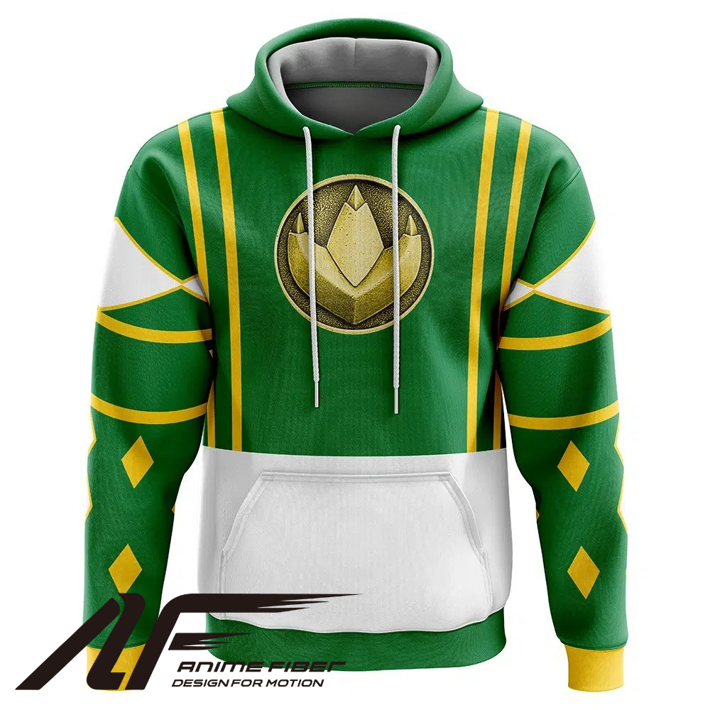 Power Rangers Green Ranger Ninjetti Hoodie