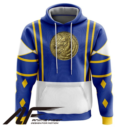 Power Rangers Blue Ranger Ninjetti Hoodie