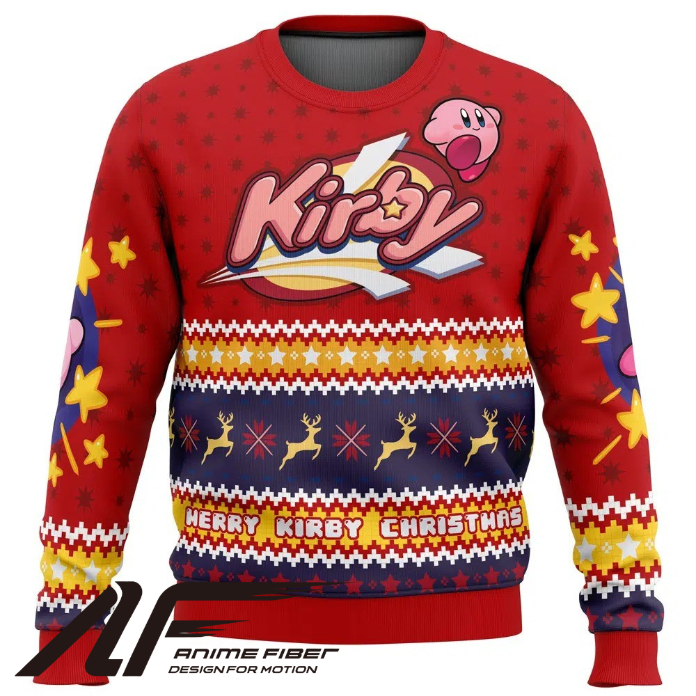 Kirby Merry Christmas Sweatshirt