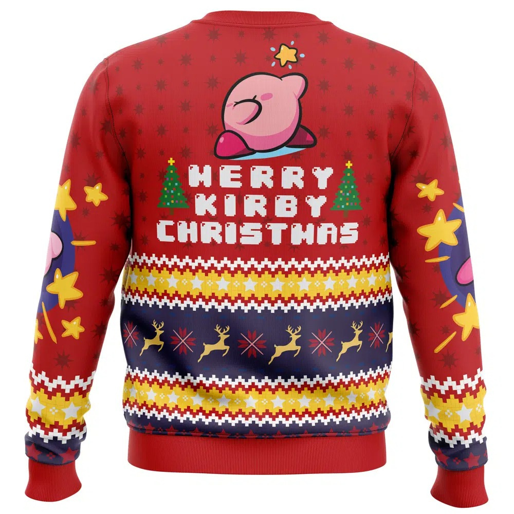 Kirby Merry Christmas Sweatshirt