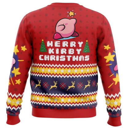 Kirby Merry Christmas Sweatshirt