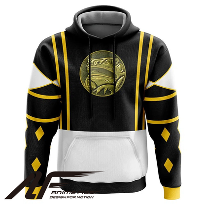 Power Rangers Black Ranger Ninjetti Hoodie