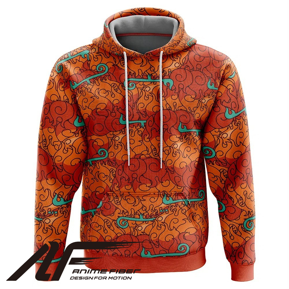 One Piece Mera Mera No Mi Hoodie