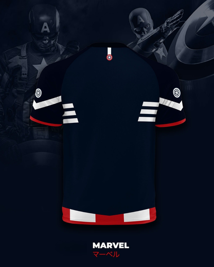 Winter Soldier Captain America Jersey | Marvel Jersey
